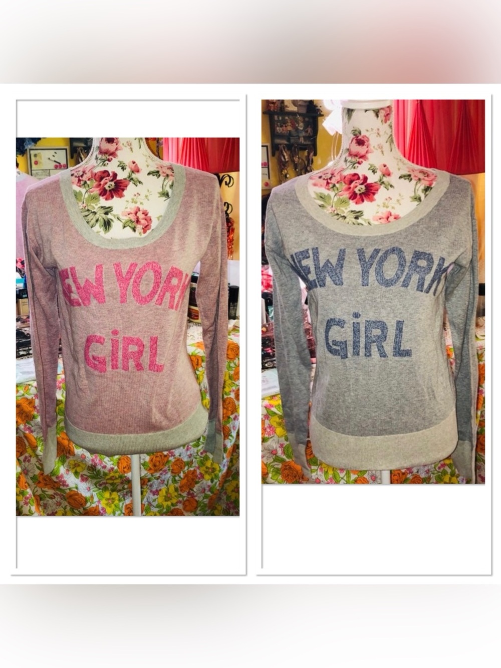 American Eagle Outfitters Marled 'New York Girl' Sweaters